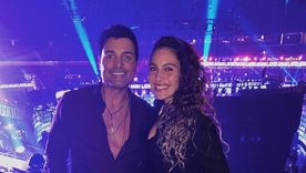 Isadora Figueroa junto a su padre Chayanne. Foto: Instagram/Isadora Figueroa