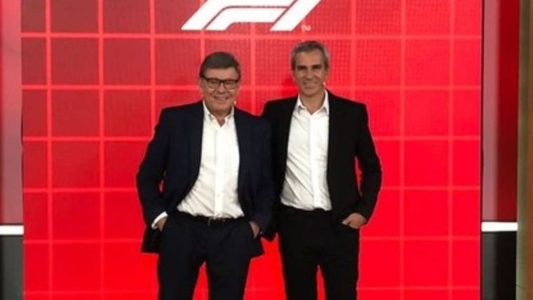 Tornello y Puente, cuando fueron compañeros. Foto: Redes Sociales