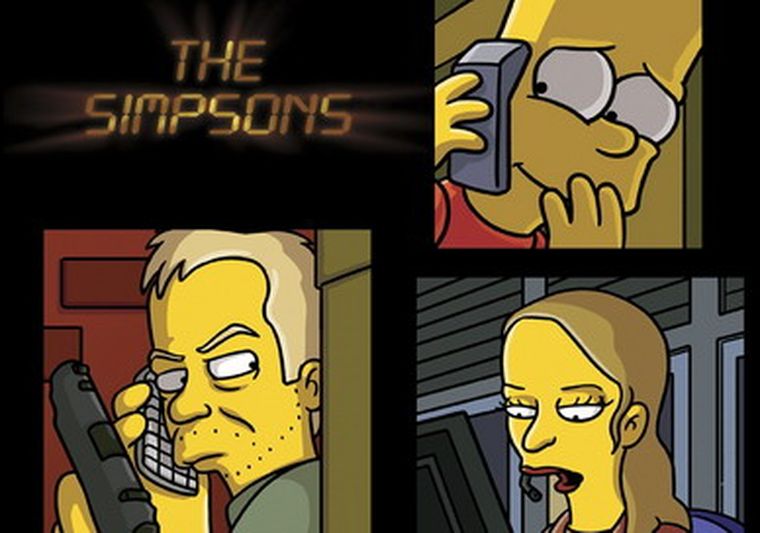 Los personajes de 24 estarán en Los Simpsons en el capítulo 400. Foto: blog.pucp.edu.pe