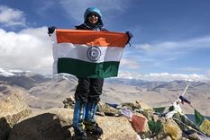 la nina de 12 anos de la india hizo cumbre en el aconcagua
