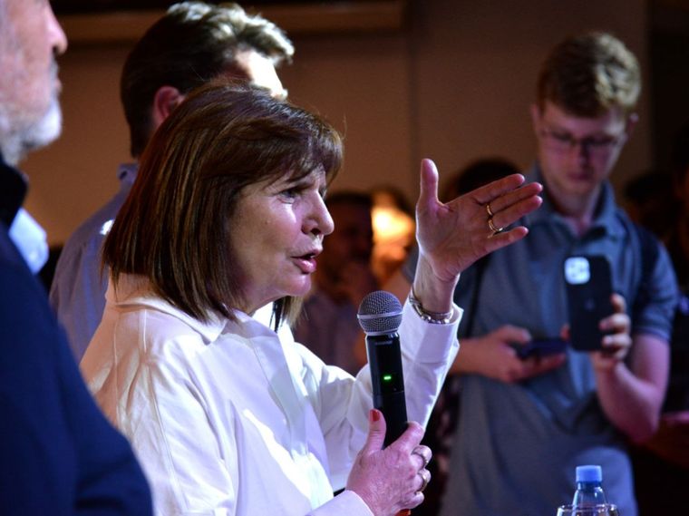 La presidenta del PRO Patricia Bullrich. Foto: Twitter @PatoBullrich