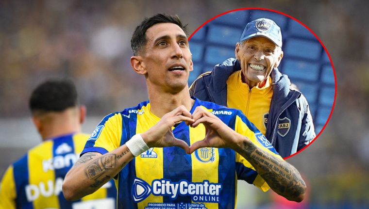 Di María habló sobre Russo luego del empate en Arroyito.