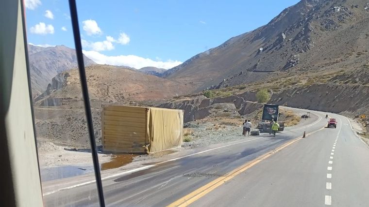 El accidente de tránsito se produjo entre Polvaredas y Punta de Vacas.