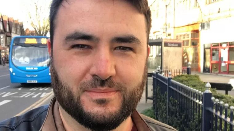 Christopher Guerin fue calificado alguna vez como el niño más inteligente de Gran Bretaña. Ahora es el director de matemáticas en una escuela secundaria. Foto: CHRIS GUERIN