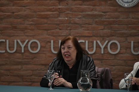 Virginia Gamba en Mendoza.