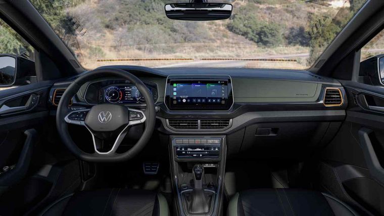 Interior del Volkswagen T-Cross Extreme Interior del Volkswagen T-Cross Extreme
