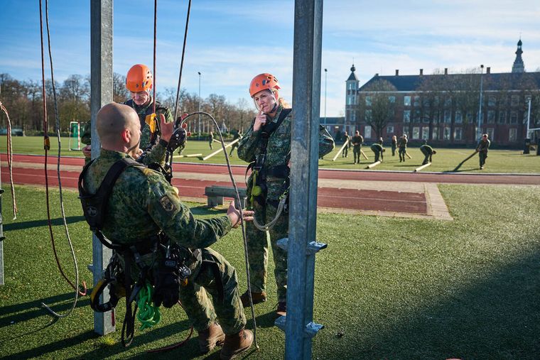El entrenamiento de Máxima Zorreguieta de los Países Bajos. El entrenamiento de Máxima Zorreguieta de los Países Bajos.