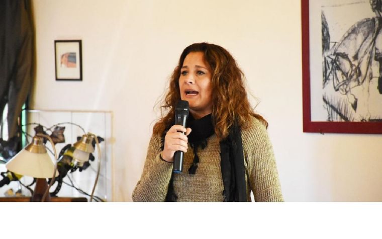 La sindicalista Adriana Elizabeth Dominguez Foto: http://judicialesmendoza.org.ar