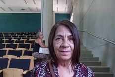 Rosa, después de ser reconocida por Xumec Foto: Gentileza Rosa Gómez