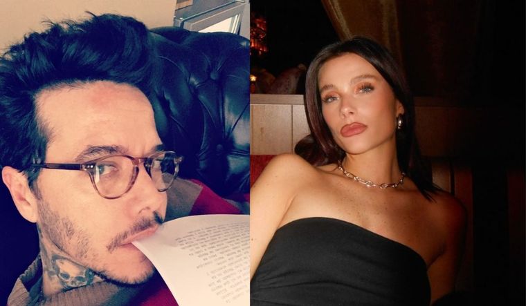 El productor y la actriz hicieron su primera aparición pública como pareja. Foto: Fotos: Instagram/ @sebastianortega1 / @valentinazenere