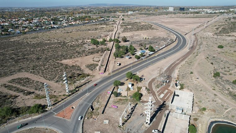 El acueducto tiene una extensión de 4 kilómetros. Foto: Gobierno de Mendoza