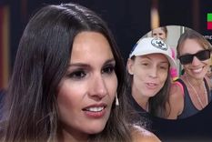Pampita vivió un incómodo momento con una fanática en la peregrinación a la Basílica de Luján. Foto: Captura de pantalla Youtube América TV/ Captura de pantalla TikTok @flor_vip.