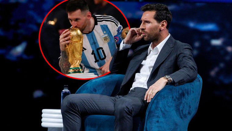 Messi recordó la consagración en Qatar 2022.