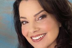 A los 64 años Fran Drescher logra un maquillaje fresco y natural que la hace lucir espléndida. Foto: Instagram