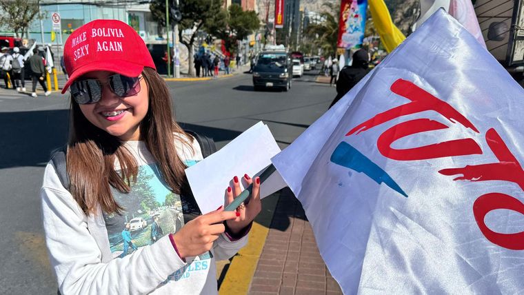 Los actos de campaña de los distintos candidatos reúnen a pocas personas en La Paz.
