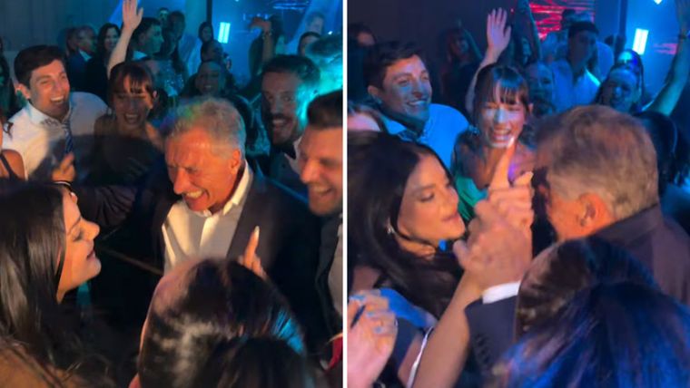 Una noche a puro festejo.