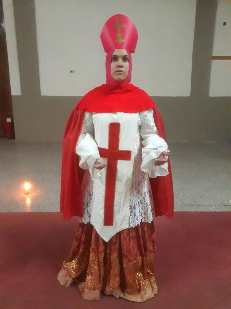 Para vestir santos, Iglesia antigua de Tunuyán, año 2021. Para vestir santos, Iglesia antigua de Tunuyán, año 2021.