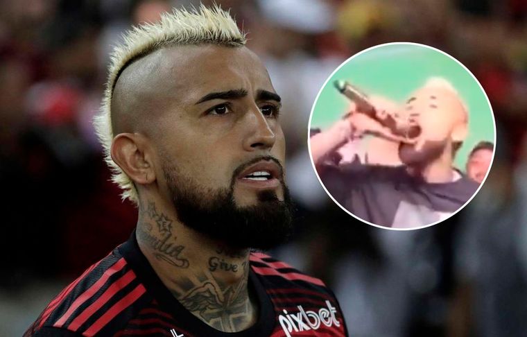 Arturo Vidal El chileno se viralizó por un video polémico contra el Real Madrid.