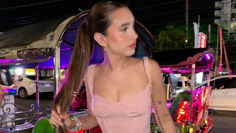 Domelipa En acción. Foto: @domelipa