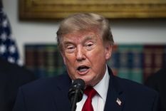 Donald Trump anunció nuevas medidas económicas contra Irán.