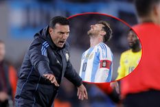 Lionel Scaloni reemplazó a Messi con Argentina perdiendo 1-0 ante Colombia. Lionel Scaloni reemplazó a Messi con Argentina perdiendo 1-0 ante Colombia.