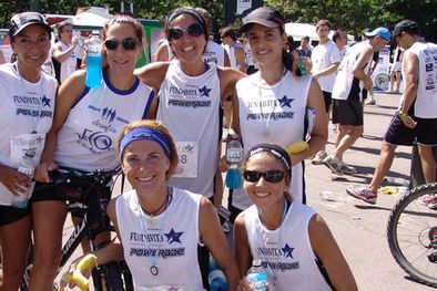 MDZol | Las chicas 10 k: Mili Corzo, Viviana Rinaldi, Adriana Davallopulos, Mariana Jusiuk, Virginia Cómoli y Romina Patrizio. Foto: MDZ