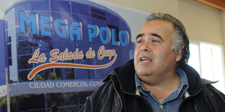 Jorge Castillo cuando estuvo en Guaymallén. Foto: Nacho Gaffuri / MDZ