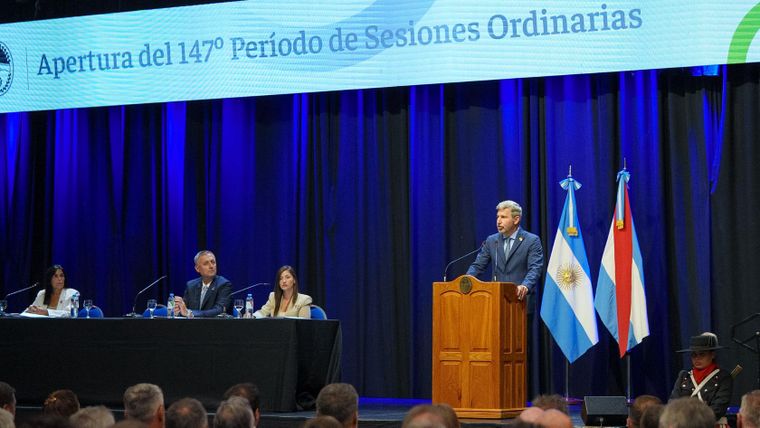 Rogelio Frigerio en la apertura del 147° Periodo de Sesiones Ordinarias en Entre Ríos. Rogelio Frigerio en la apertura del 147° Periodo de Sesiones Ordinarias en Entre Ríos.