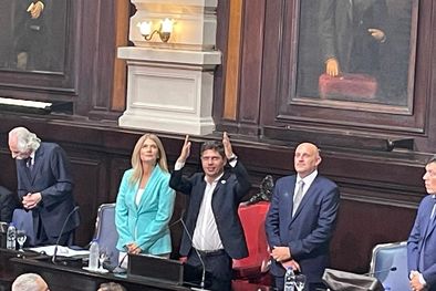 MDZol | Axel kicillof le tiro la pelota a la Legislatura bonaerense para que defina los temas electorales en la provincia de Buenos Aires Foto: José Luis Carut MDZ