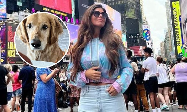 Loly Antoniale viajó de vacaciones a Nueva York con su perro La modelo compartió postales en Instagram Foto: @soylolyantoniale