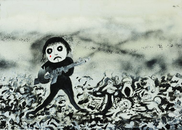 Foto: Obra de Elia Bianchi de Zizzias.