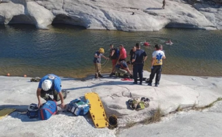 La escena de la tragedia. Foto: NA