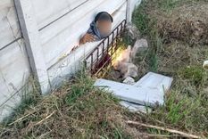 entro a robar a una casa y murio aplastado por un muro de hormigon