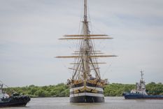 La fragata fue sometida a una serie de arreglos en el Astillero Río Santiago.