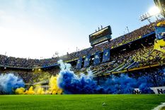 La Bombonera se prepara para una nueva noche de Copa. Foto: NA