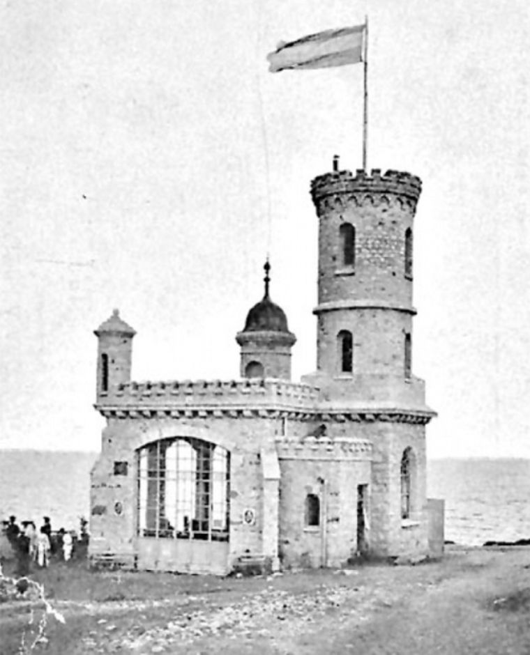 Torre Belvedere en 1906. Torre Belvedere en 1906.