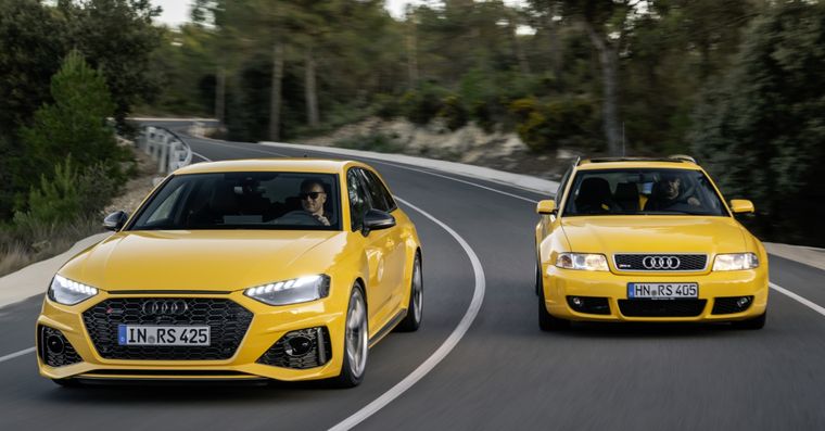 Audi RS 4 Avant edición 25 años Foto: Audi