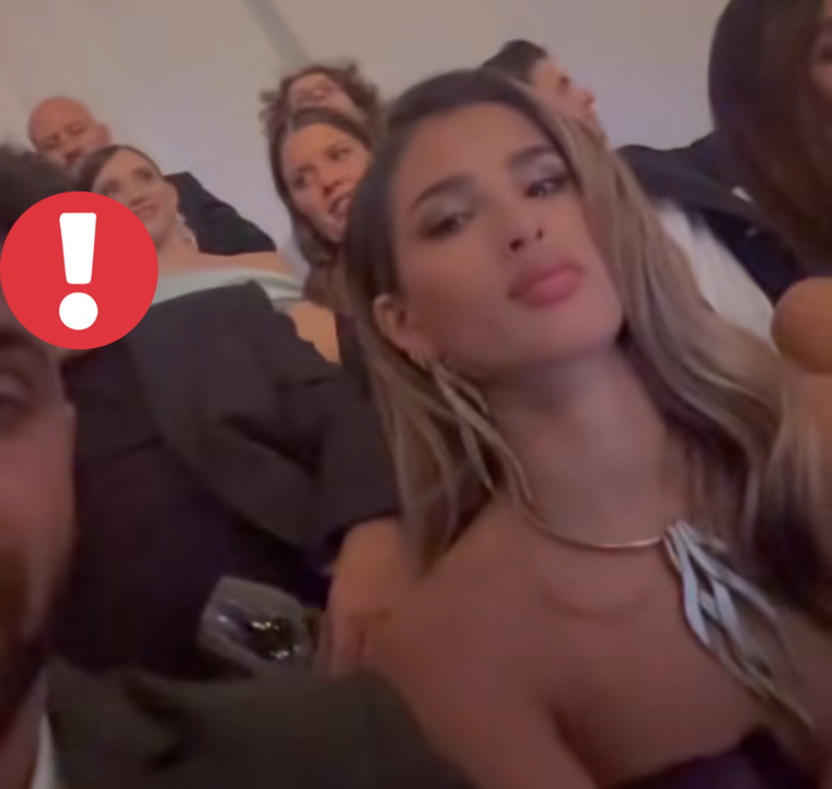 Juli Poggio lo captó en sus historias. Quién es el winemaker que está en la tapa y con quién se encontró. Fotos y videos, en la nota. Foto: Instagram