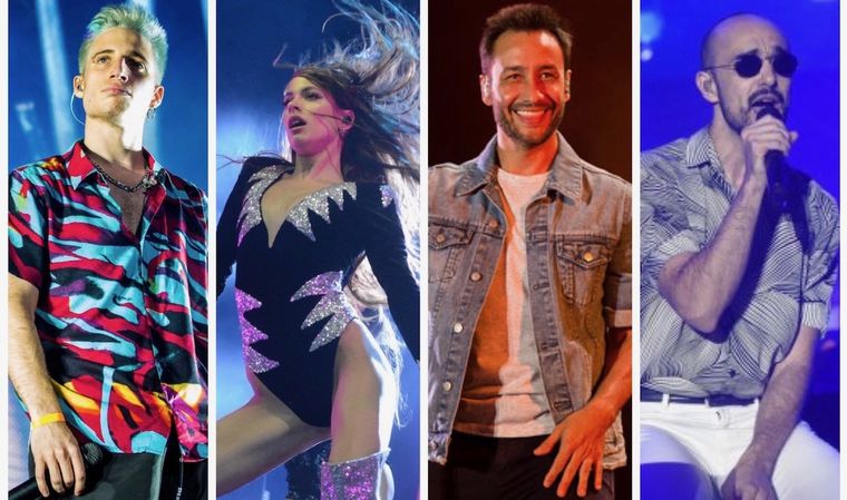 Wos, Tini, Luciano Pereyra y Abel Pintos, entre otros, estarán este año en Rivadavia.