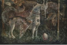 Leonora Carrington, “Quien eres tú, cara blanca?” Foto: Gentileza