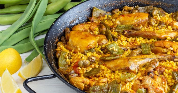 Con esta receta sencilla aprende a preparar la auténtica paella valenciana Foto: Shutterstock