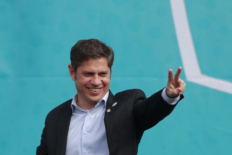 El gobernador bonaerense, Axel Kicillof, tendrá su propio acto del Día de la Lealtad Peronista. Foto: Prensa PBA