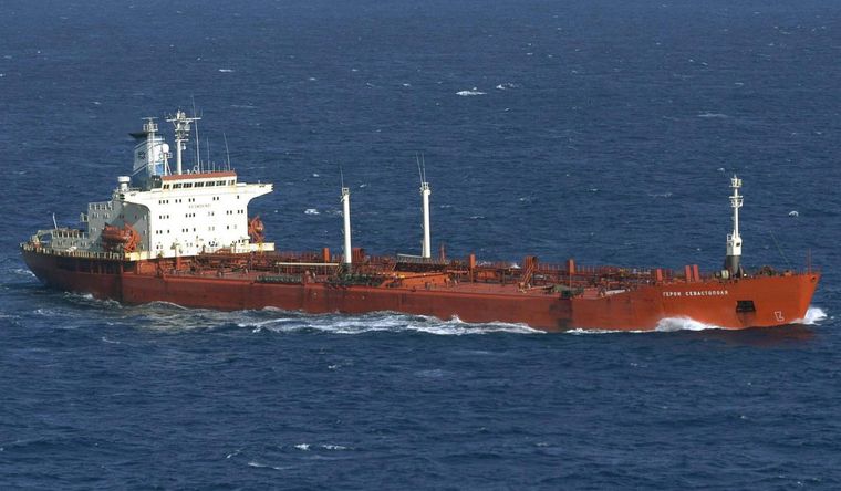 buque barco petrolero ruso Rusia efe