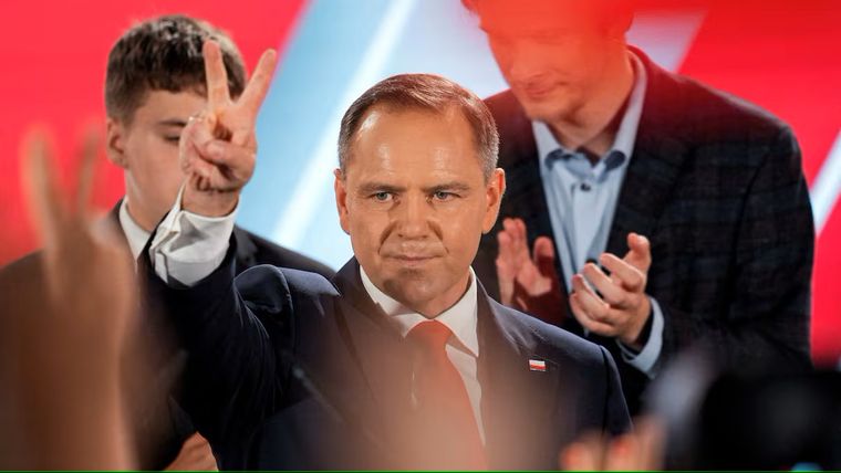 Karol Nawrocki, el electo presidente de Polonia es un nacionalista y admirador del mandatario republicano de los Estados Unidos, Donald Trump.