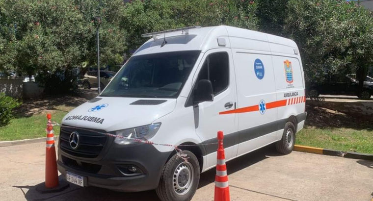 El hombre se trasladó con una ambulancia desde Santiago del Estero a Santa Fe. (Imagen ilustrativa) 