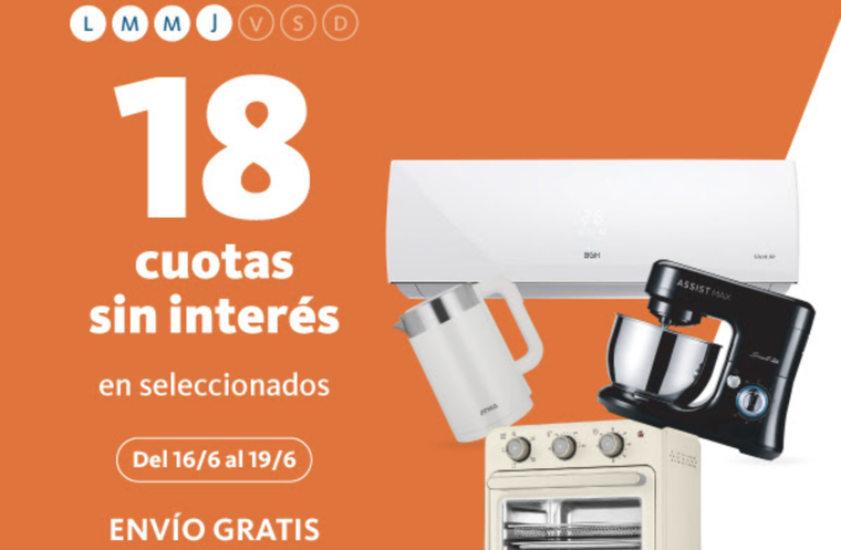Tienda BNA+ ofrece una promoción en electrodomésticos hasta el 19 de junio Tienda BNA+ ofrece una promoción en electrodomésticos hasta el 19 de junio