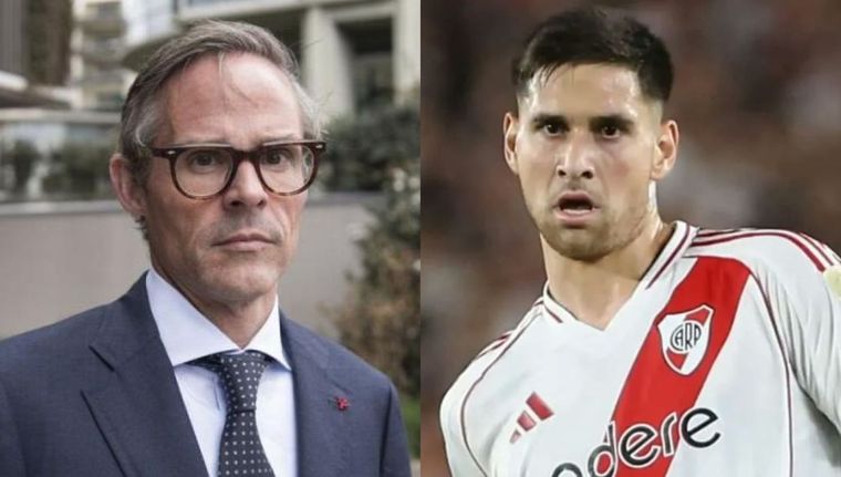 River, Foster Gillett y un papelón con Rodrigo Villagra, quien lleva 20 días sin club. Foto: Archivo