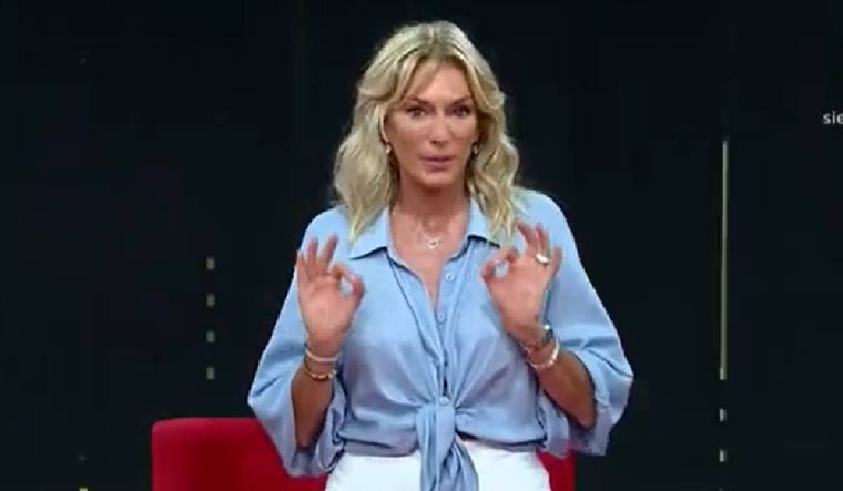 Yanina Latorre cuestionó la nominación de La noche de Juana a los premios Martín Fierro Foto: Captura TV