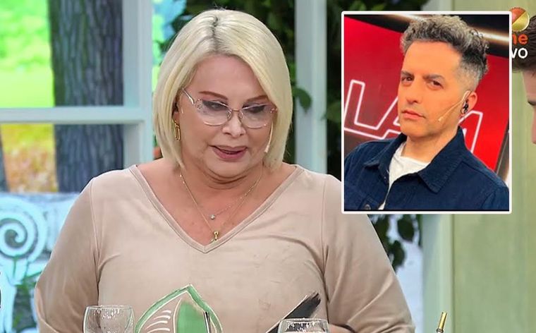 EN LA CARA. CARMEN LE DIJO A DE BRITO TODO SU DICCIONARIO.