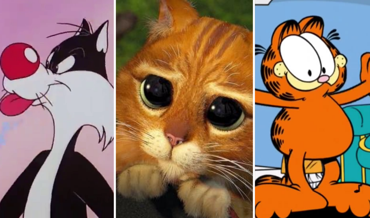 MASCOTAS SILVESTRE, EL GATO CON BOTAS Y GARFIELD SON SÓLO ALGUNOS DE LOS GATOS MÁS FAMOSOS EN LA HISTORIA TELEVISIVA Foto: LA REPÚBLICA.PE